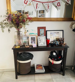 Consola recibidor de madera