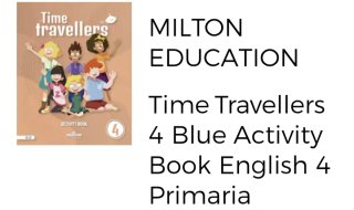 Time Travellers 4 Blue Activity Book English 4 ...