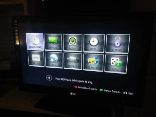 TV LG 32" Led Full HD - Antena defectuosa