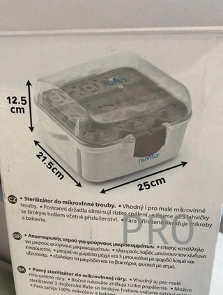 Esterilizador para biberones