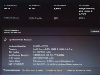Toshiba Satellite Pro NB10 - Portátil Negro