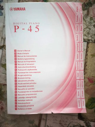 Piano Yamaha P-45