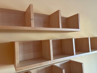3 Estanterías IKEA de Madera