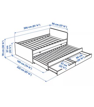 Cama Nido Blanca