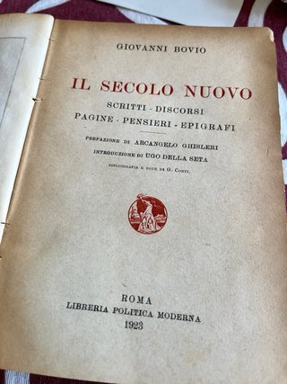 Il secolo nuovo