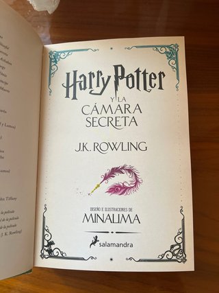 Harry Potter y la cámara secreta (Ed. Minalima)...