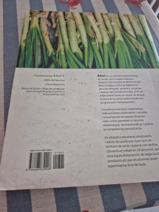A punt llibre de l'alumne. Curs de català