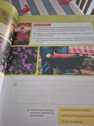 A punt llibre de l'alumne. Curs de català