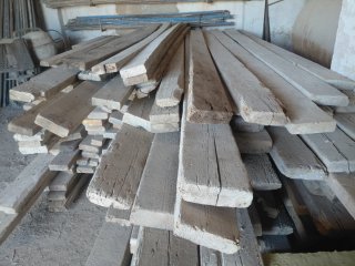 Tablones madera 20x6.5 cm para obra