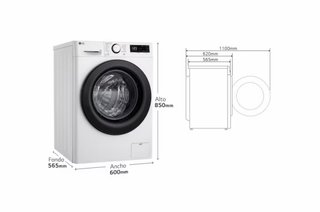 Lavadora LG F4WR5009A6W
