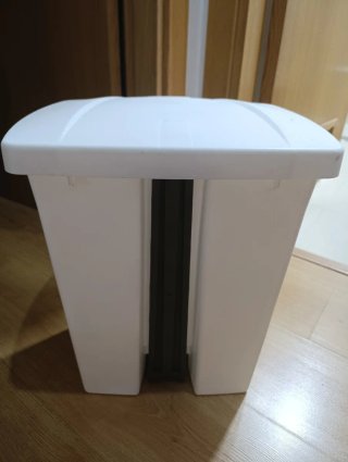 Cubo de Basura Plastiken 36L Blanco
