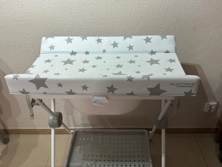 Cambiador bañera Plastimyr estrellas