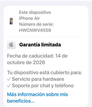 iPhone 17 Air Bumper Negro