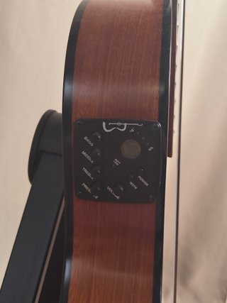 Guitarra clásica, estuche, soporte, cuerdas extras