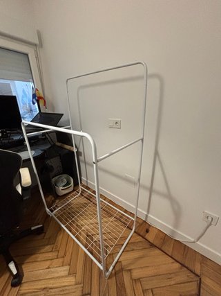 Burro para Ropa Blanco