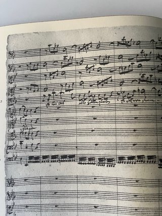 Bach edición facsímil de la Pasión según San Mateo