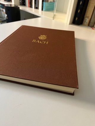 Bach edición facsímil de la Pasión según San Mateo