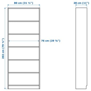 Estantería Billy Ikea Blanca