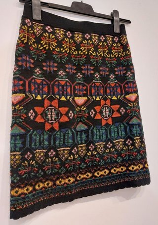 Falda Bimba & Lola boho chic hippy S vintage