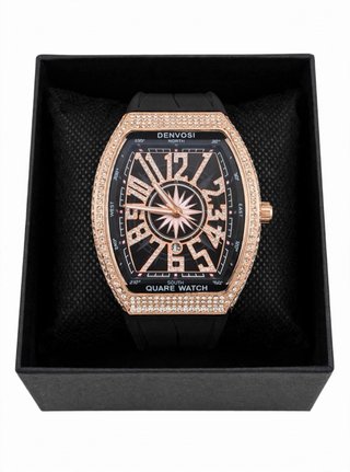 Reloj DENVOSI Lujo Dorado y Negro
