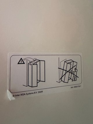 Armario Ikea 3 puertas con espejos