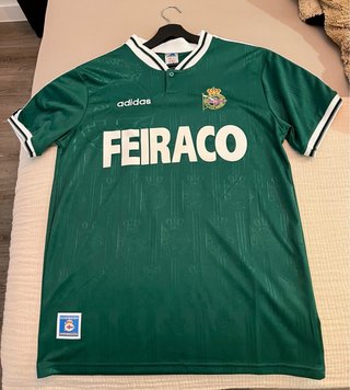 Camiseta retro verde Deportivo de La Coruña