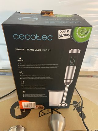 Batidora Cecotec Power TitanBlack 1500 XL