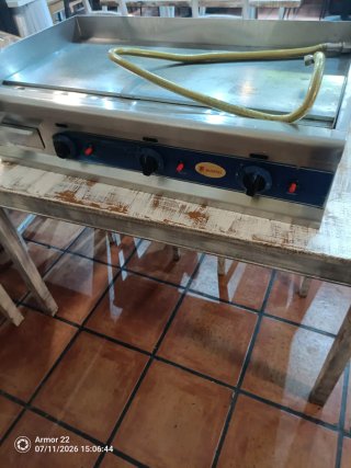 Plancha de gas natural Industrial