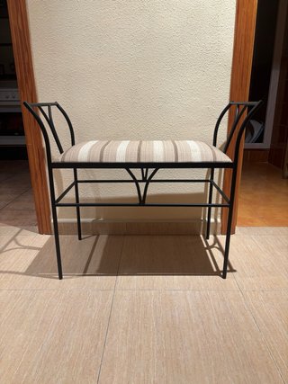 Banqueta de Hierro Forjado