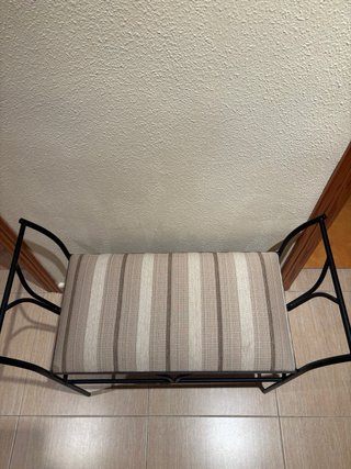 Banqueta de Hierro Forjado