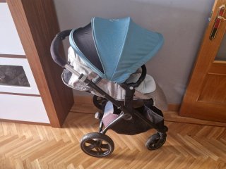 Carro Jane Kawai turquesa: Cuco y Silla