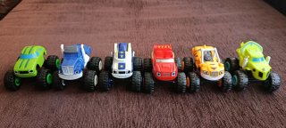 Set de 6 Coches Blaze y los Monster Machines