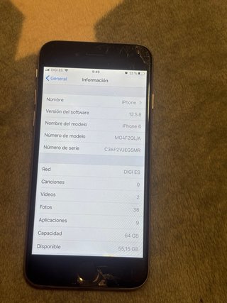 iPhone 6 64GB Plata