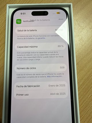 iPhone 15 128GB Negro
