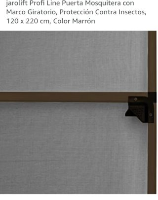 Mosquitera Puerta Jarolift Profi Line Marrón