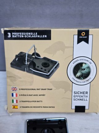 Set de 3 Trampas para Ratas