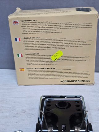 Set de 3 Trampas para Ratas