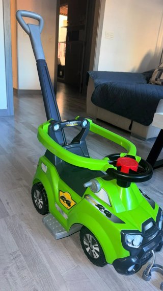 Cochecito de bebé 2 en 1: saltador y coche
