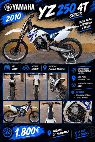Yamaha YZ 250 4T (2010)