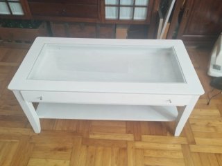 Mesa de centro blanca