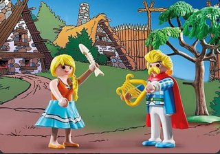 PLAYMOBIL BANQUETE EN LA ALDEA 71827