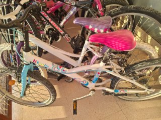 Bicicleta Infantil Btwin Blanca