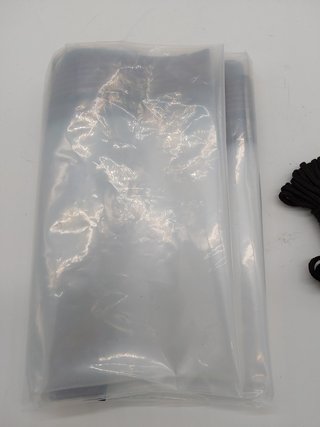 (2m x 1m) Lona Impermeable Transparente con Ojales, para Muebles de jardín, para Exteriores, Imperme