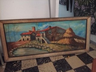 Cuadro Paisaje Rural