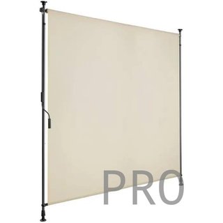 Toldo de pinza para exterior color beige