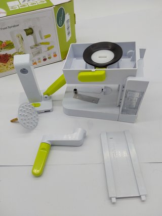 Espiralizador de Vegetales Cortador de Verduras de 5 Cuchillas,Doblado Espiralizador de Verduras en