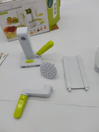 Espiralizador de Vegetales Cortador de Verduras de 5 Cuchillas,Doblado Espiralizador de Verduras en