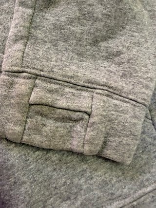 Sudadera Nike gris logo negro XL niño