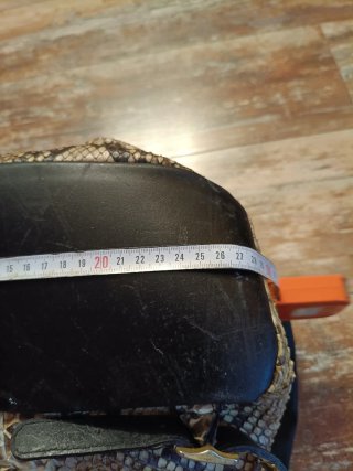 Zaino vera pelle pitone