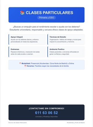 Clases particulares